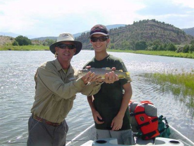 fly fishing river float trip
