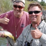Fly fishing Colorado River