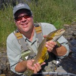Fly fishing for Brown Trout