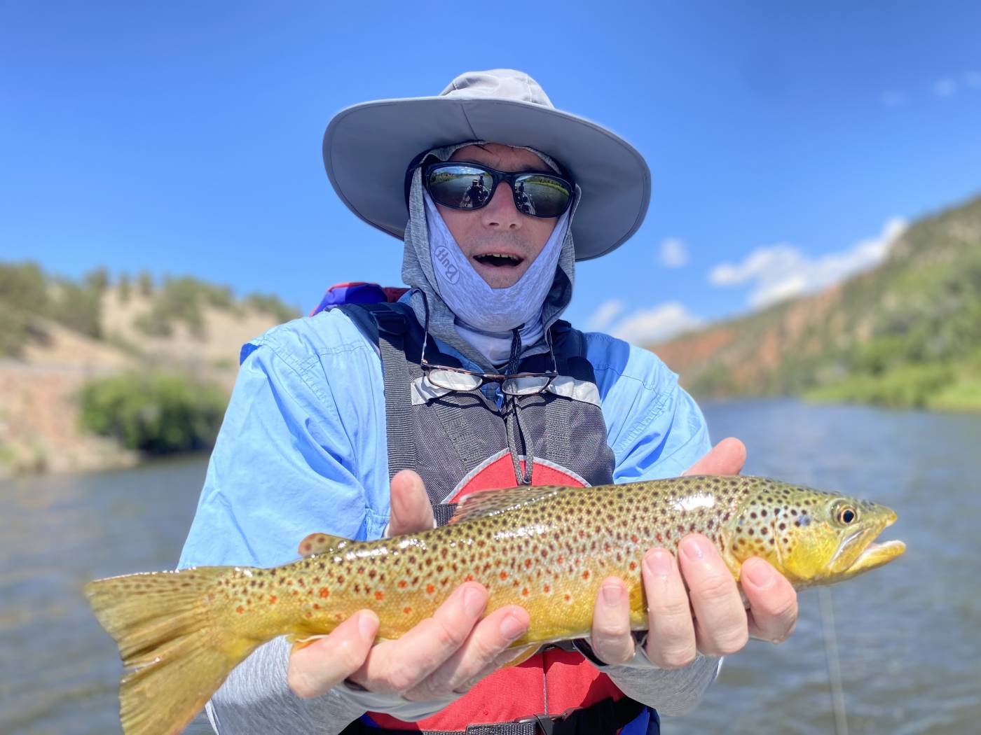 Guided Fly Fishing - Colorado River Float Trip